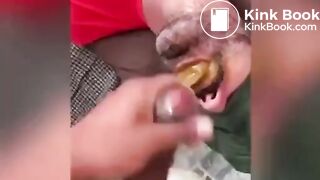 Brazilian guy cums into a shit filled mouth, ScatKings.com Scat Porn 18 ScatKings.com Scat Porn