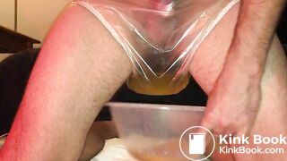 Piss n Poop in Plastic Panties Pt 2, ScatKings.com Scat Porn 22 ScatKings.com Scat Porn