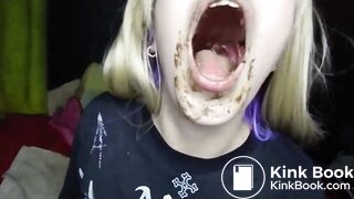 Teen girl eating shit and swallowing, ScatKings.com Scat Porn 5 ScatKings.com Scat Porn
