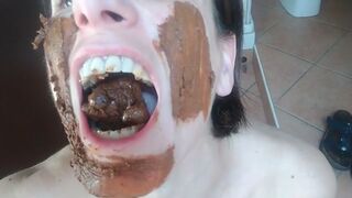 eat smear self puke, ScatKings.com Scat Porn 2 ScatKings.com Scat Porn